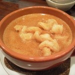 ユキオントコ - かにみそのフラン　甘エビソース