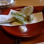 ろあん松田 - 蕎麦粉を衣に・・