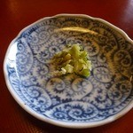 ろあん松田 - 鴨南蛮薬味（自家製柚子胡椒）