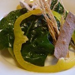 ろあん松田 - お野菜たっぷり・・山椒風味のドレで・・