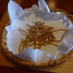 ろあん松田 - 蕎麦の素揚げ