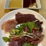 大貫 - 馬肉盛り合わせ