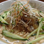 正龍 - 冷し生花担担麺
