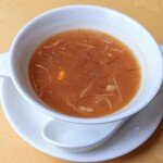 赤坂 四川飯店 - ふかひれスープ　醤油風味