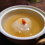 閑祥庵 禅紫 - 新ごぼうのまんじゅう