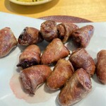 鳥 から揚げ うえ山 - ハツ　②