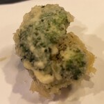 天ぷら 阿部 - ブロッコリー