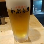 かぶら屋 - 生ビール