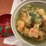 天ぷら 阿部 - 天茶