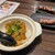 串焼 げん - 料理写真:もつ屋のキーマ風カレー、ハラミ、カシラ