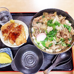 八百音 - 肉かすうどんｗｉｔｈソースカツ丼