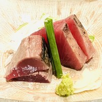 ぎんざ 一二岐 - 鰹の藁焼き