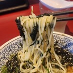 丸源ラーメン - 岩海苔ラーメンリフト