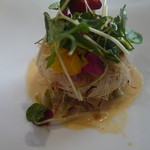 ビストロ ダイア - ホタテをカダイフで巻いてあげたもの