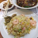 石狩亭 - 2014/3海老炒飯大盛り2