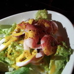 アランジャルシ - 前菜・シーフードサラダUP