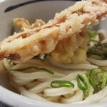 おにやんま 新橋店 - 冷とり天ちくわ天ぶっかけ