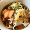 Kisan - たぬきうどん　＋100円でいもかわ麺に変更