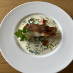 てっとう茶屋 UKAWA - 真鯛のポワレ✨