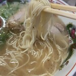 長浜ラーメン - バリカタ