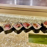 sushi処まんま天王寺 & HANARE - とろたく巻き