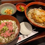 Niyu To Kiyoshouya - 今回のオーダーは麺と小丼定食