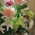 Tempura Azabu Yokota - 店内　お花