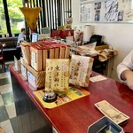 とり天発祥の店 レストラン東洋軒 - レジ前