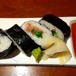 Umakoda - コースの巻き寿司