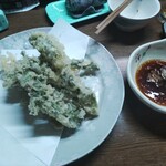 味の蔵どんつく - たらの芽天ぷら