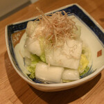 立呑み 鉄砲玉 - 自家製おしんこ
