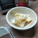 味の蔵どんつく - お通しのたまごサラダ