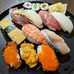 歩 - 料理写真:10貫握り