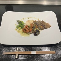 レストラン ロワール 鉄板焼 - いさきのソテー