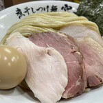 煮干しつけ麺 宮元 - 特製極濃煮干つけ麺　大盛