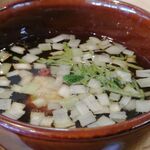 麺処 隆 - 醤油つけ汁