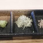 麺処 隆 - 味変アイテム