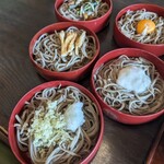 羽根屋 - 五色割子そば