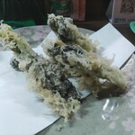 味の蔵どんつく - たらの芽天ぷら