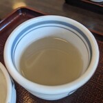 羽根屋 - 蕎麦湯