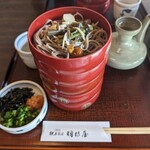 羽根屋 - 五色割子そば