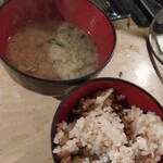 牡蛎処 桝政 - 牡蛎ごはんと牡蛎汁