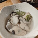 牡蛎処 桝政 - 酢牡蛎1人前