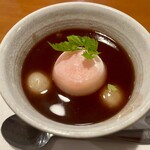 ハローコーヒー - 雪見ぜんざい　450円