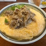 三井うどん店 - 肉・とじうどん　７３０円