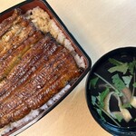 うなぎ斎藤 - うな重上と肝吸い