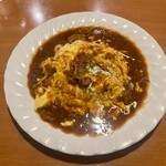 ハローコーヒー 麦野店 - 半熟玉子のオムハヤシ　880円