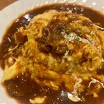 ハローコーヒー - オムハヤシアップ