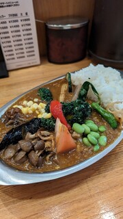 Kare No Mise Pu-San - 野菜ビーフ　プチ　辛さ３（普通）