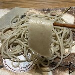 手打ち蕎麦・鮨 いまふく - 蕎麦の端も入ってます♪